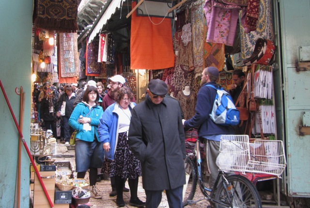 "Muslim market", "Jews in Muslim Quarter"