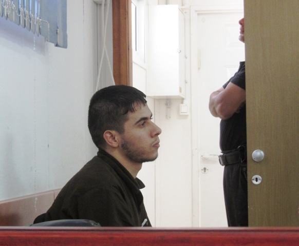 "Israeli military trial photo","picture Ali" "image in courtroom"