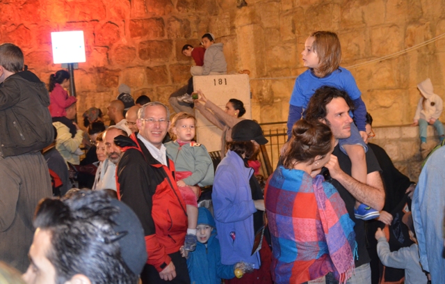 kids at Jerusalem festival, Jaffa Gate