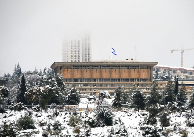 Jerusalem snow photo