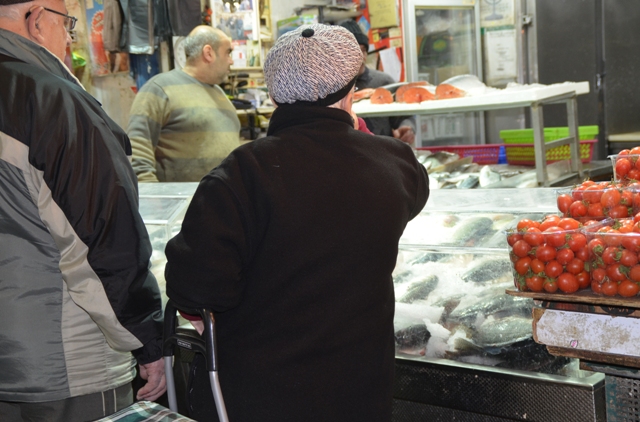 fish store, Jerusalem photo shuk
