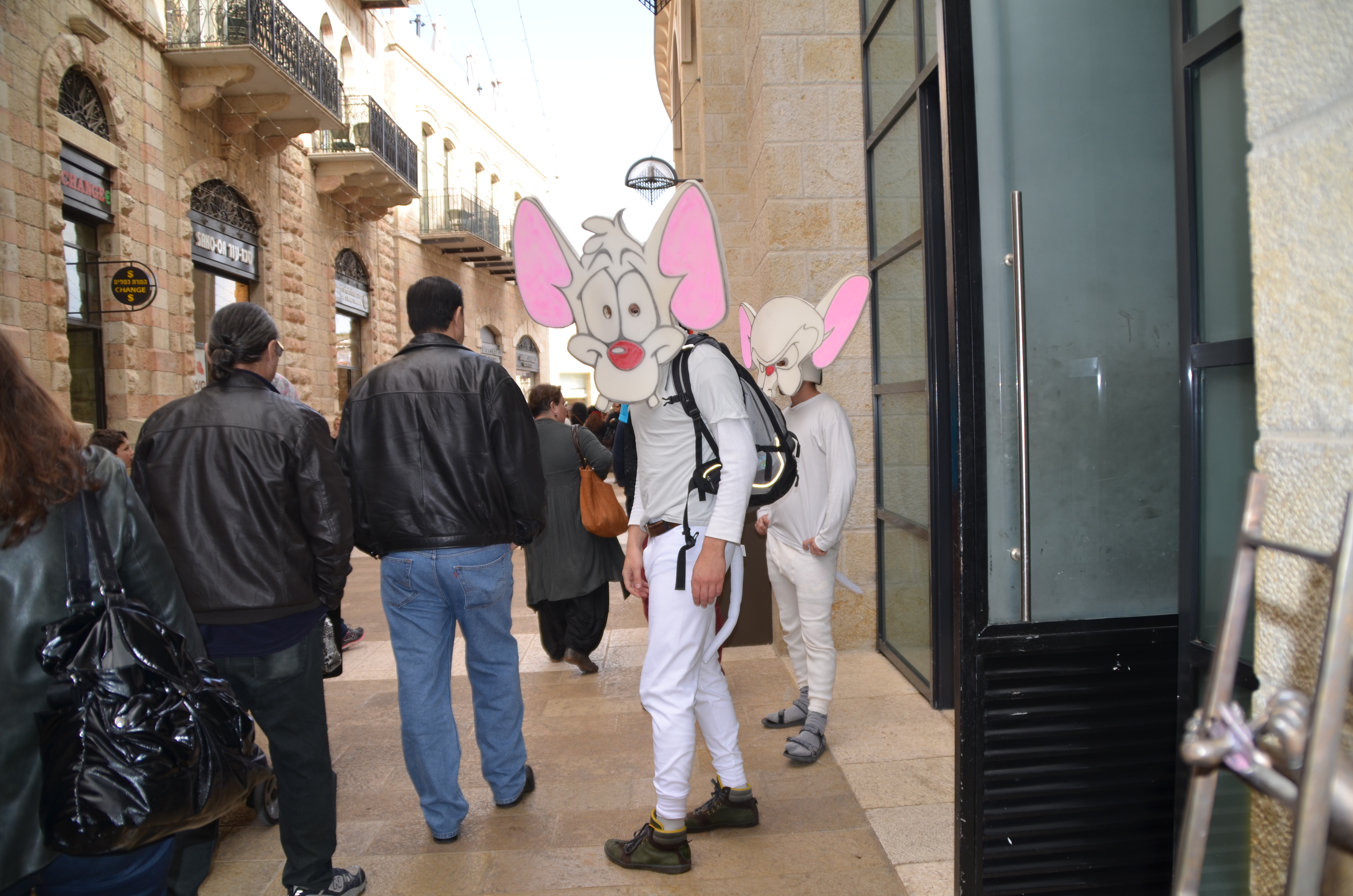 men in costumes, Purim image adults , Jerusalem photos