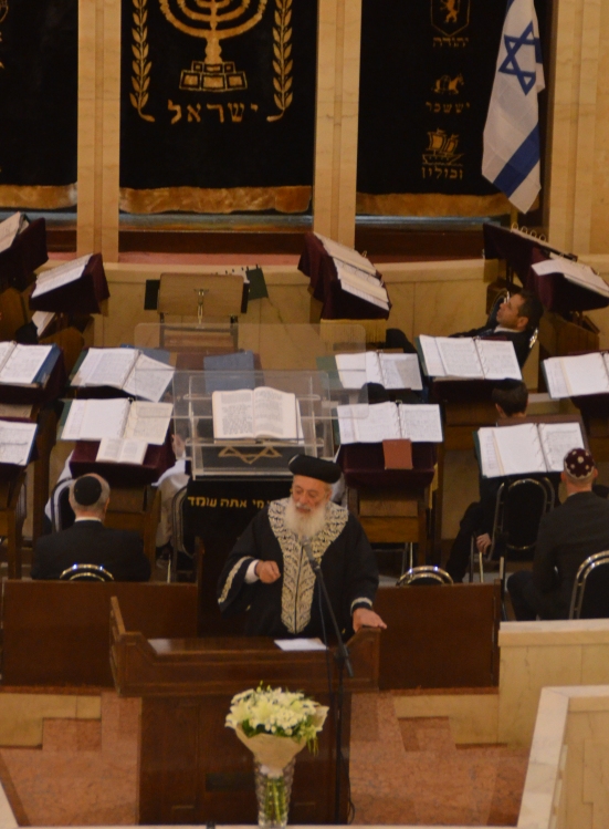 Sephradi rabbi